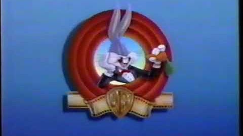 The Bugs Bunny & Tweety Show TV Theme/Closing with Voice Over Ad - 1991
