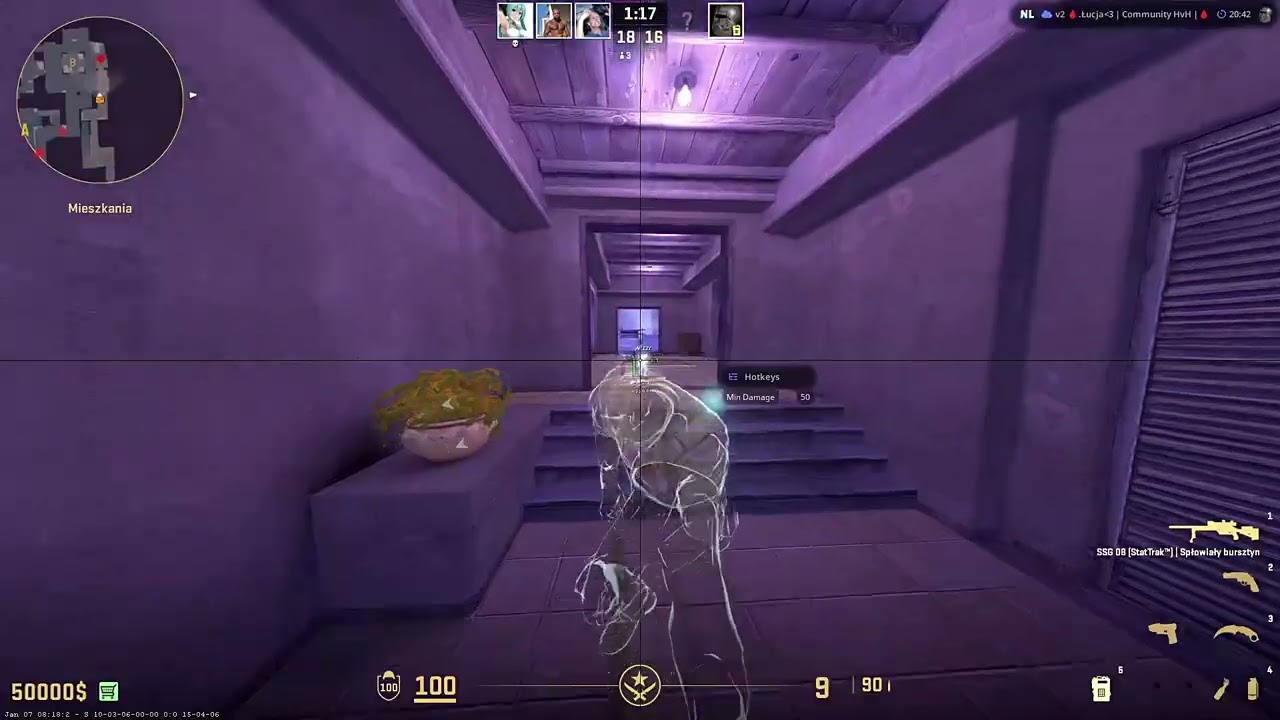 Cs2 HvH highlights #1 Nl. Neverlose.cc