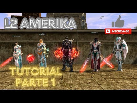 1° Como iniciar no Amerika SEM TEMPO E DINHEIRO - UP e FARM SOLO (1/4) @AmerikaL2 - Amerika High Five PvP