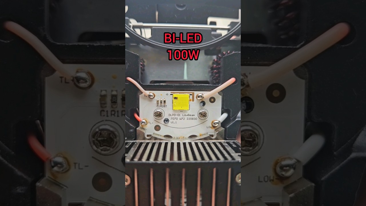 Сгорели BI-LED Aozoom 100W - восстановление и ремонт 