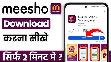 How to install Meesho app | How to download Meesho app | How to download Meesho app