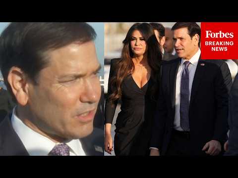 'I'm Not Playing This Game With You!': Rubio Fires Back At Reporters Asking About Kimberly Guilfoyle