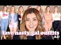 A WEEK IN NASTY GAL SPRING/SUMMER OUTFITS - SIZE 14 TRY ON (AD) | LUCY WOOD