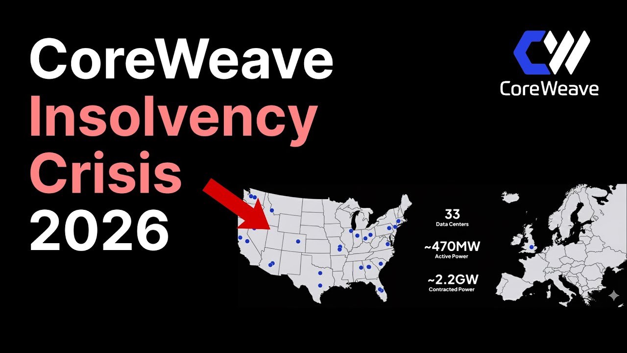 Как компания CoreWeave оказалась на грани банкротства