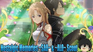 The Final Banner? Nostalgic Memories SAO & ALO Scout In Sword Art Online Memory Defrag