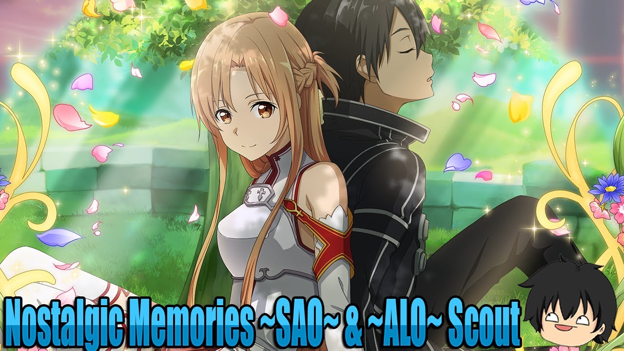 The Final Banner? Nostalgic Memories SAO & ALO Scout In Sword Art Online  Memory Defrag - YouTube