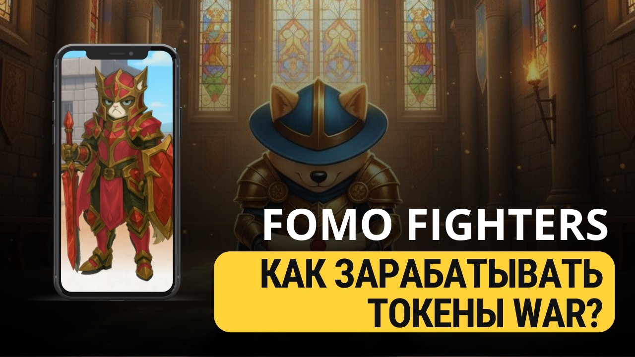 FOMO FIGHTERS - КАК ЗАРАБАТЫВАТЬ ТОКЕН WAR В ИГРЕ?
