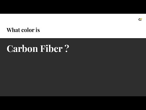 What Color Is Carbon Gray