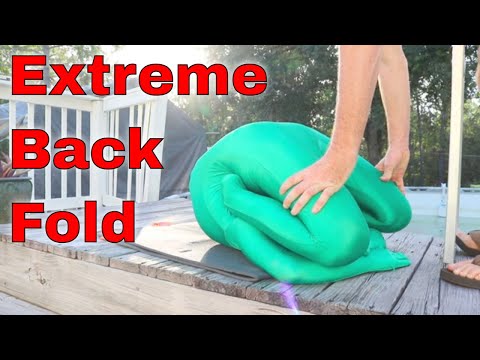 Try Not 2 Break Extreme Backfold yoga Flexibility Stretching