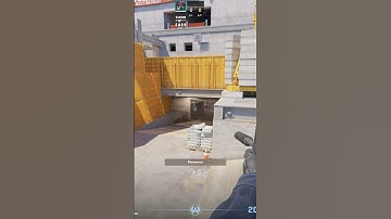 VERTIGO POP FLASH A RAMP CS2 #shorts #csgo #cs2 ( THROW MIDDLE )