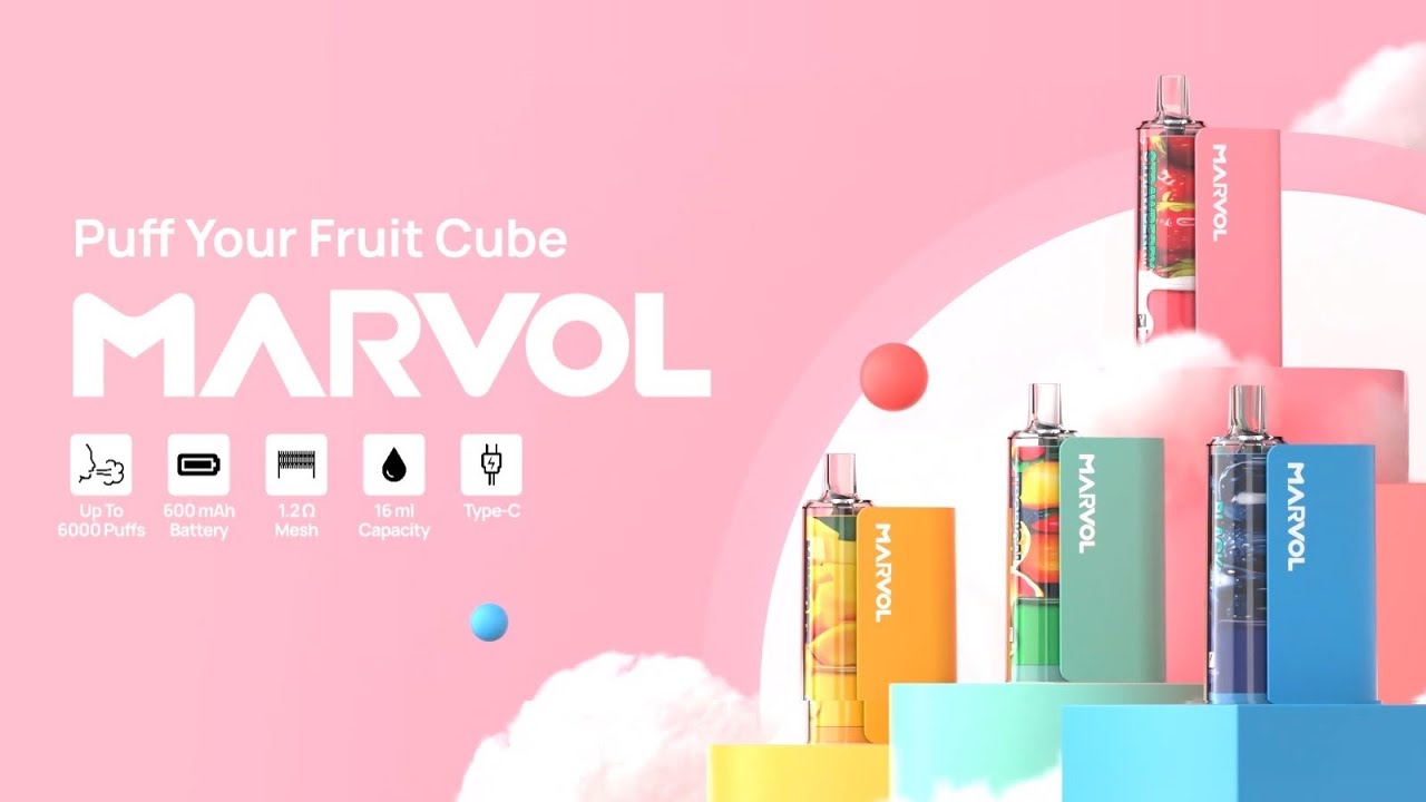 Vaptex Marvol 6000 Rechargeable Disposable | Best Vape News