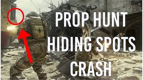 NEW* TOP 10 PROP HUNT HIDING SPOTS ON CRASH (COD MOBILE SEASON 5)