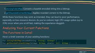 Enhancing Bitmap Efficiency in Android RecyclerView