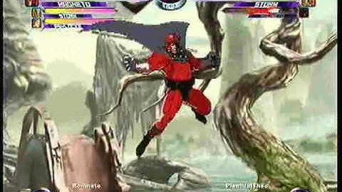 MvC2 Online (360): Brett (MSP) vs Theo (MSS) 13 .:1.22.10:.