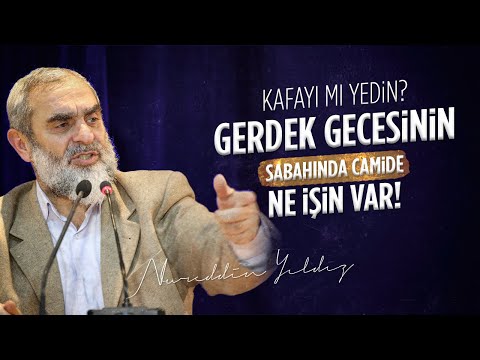 KAFAYI MI YEDİN? GERDEK GECESİNİN SABAHINDA CAMİDE NE İŞİN VAR! | Nureddin Yıldız