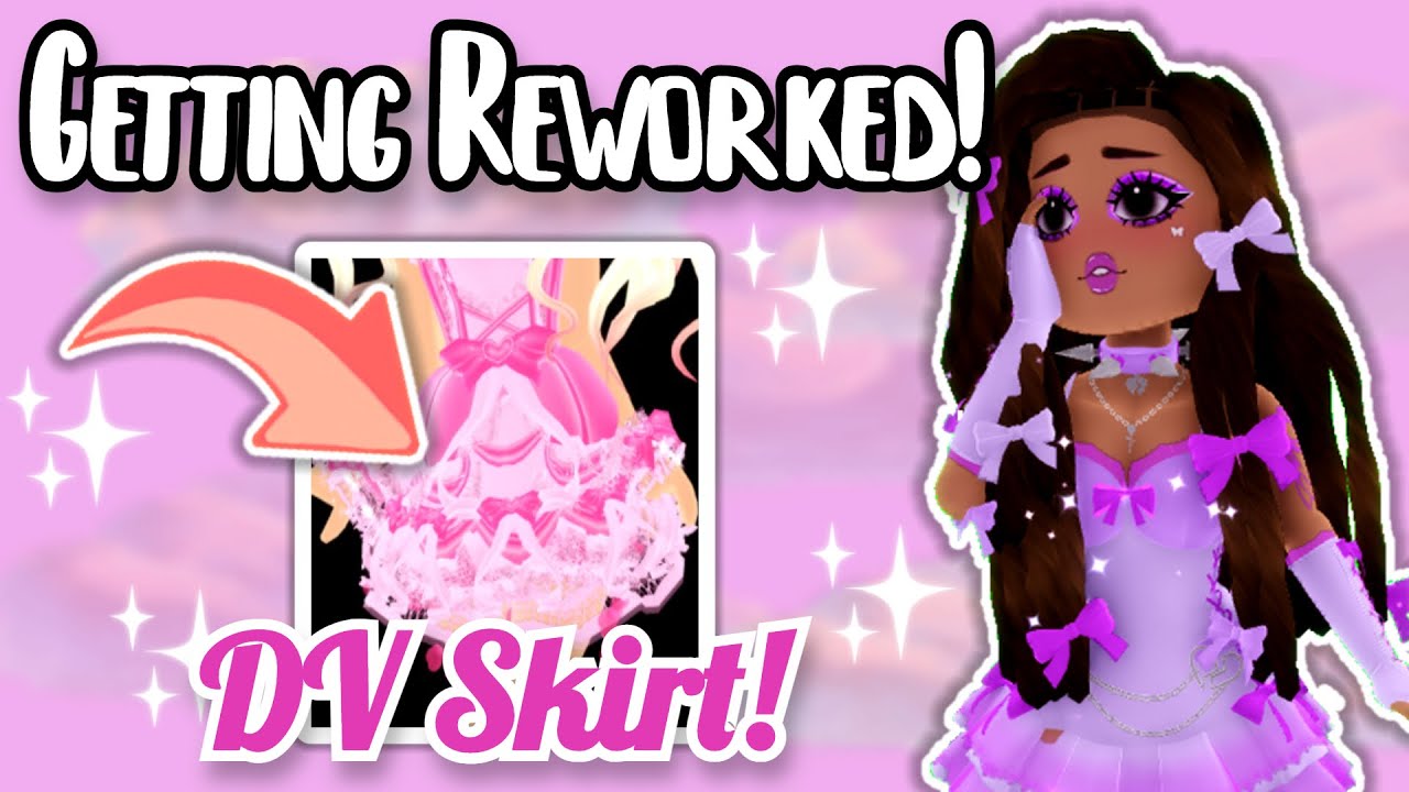 The DARLING VALENTINA SKIRT Is GETTING REWORKED! Royale High Leaks YouTube
