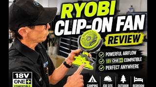 This Ryobi Battery Compatible Fan Is Perfect for the Shop