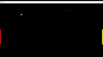 Pong game in Java by Jaronn K. Sigey-Ronoh