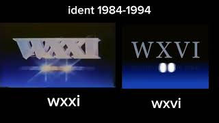 Comparison For Tv Ylaco - Ident 1984-1994 - Wi Vs Wxvi