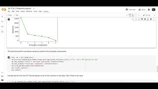 Principal Component Analysis (PCA) of Proteomics Data