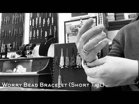 Worry Bead Bracelet Short Tail by The Komboloi Shop