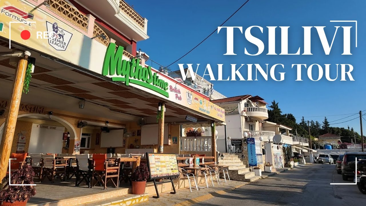 Tsilivi, Zante Walking Tour 🇬🇷 | Early Morning Stroll Through Planos, Zakynthos, Greece
