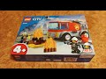 Обзор Конструктор LEGO City Fire Пожарная машина с лестницей 88 деталей (60280) из Rozetka