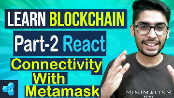 blockchain election dapp  || part 2 react connectivity with metamask