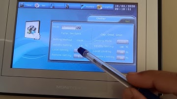 Change Chiller set point