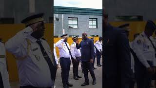 Port-Gentil Oligui Nguema Face Aux Forces De Sécurité