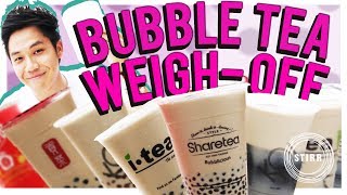 Bubble Tea Weigh-Off