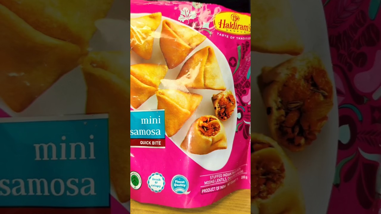 Haldiram's | Mini Samosa | Quick Bite 