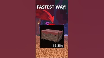 How to Get the 12.8 KG Bait Crate Fast in Fisch (Windy Elemental) #fisch  #roblox #baitcrate #viral