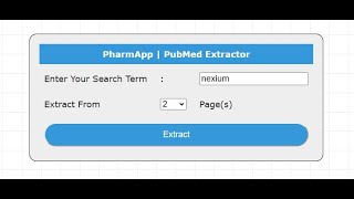 [Nghiên Cứu Thuốc] - PubMedExtractor - Công cụ lấy tài liệu y khoa PubMed screenshot 2