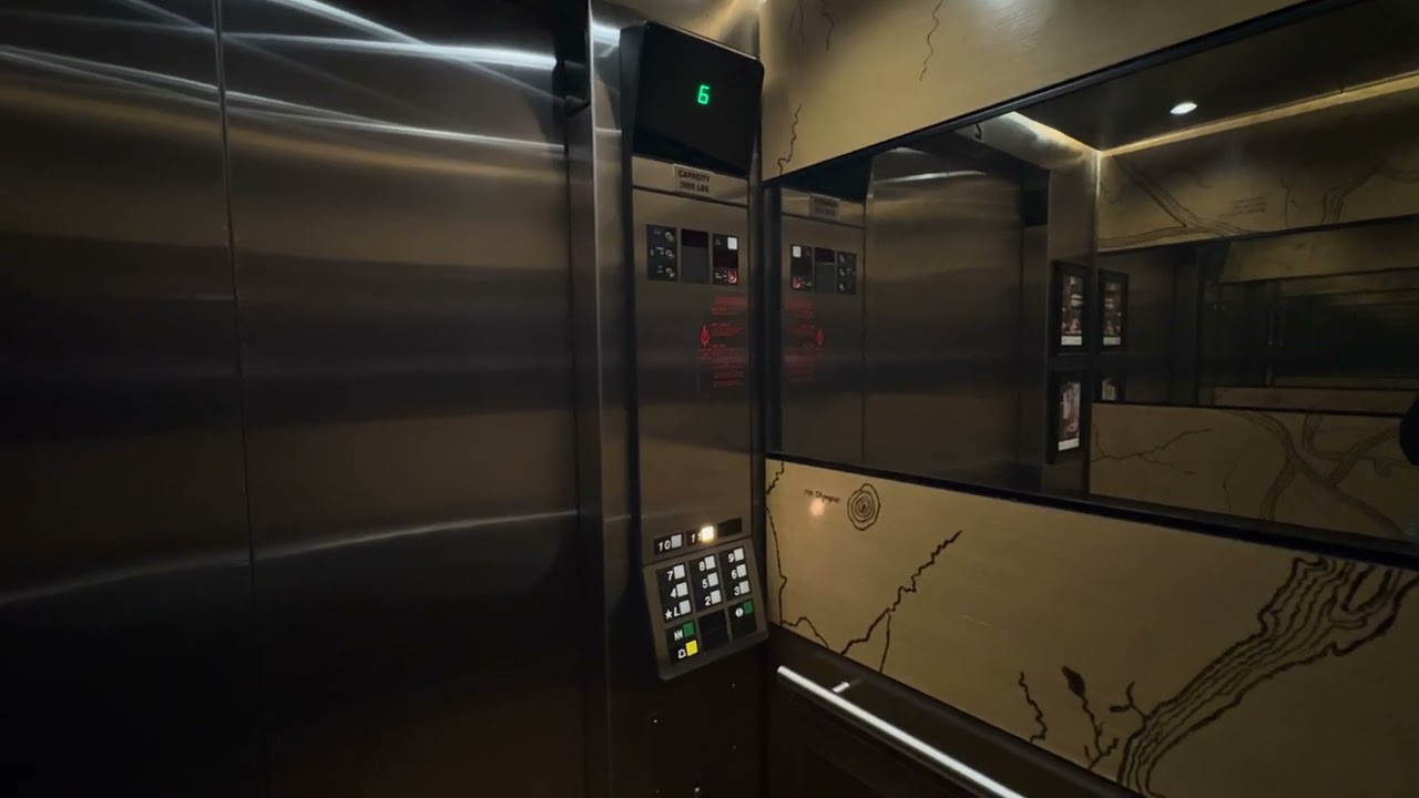 Older Otis Series 1 Traction Elevators/Lifts @ Kimpton Hotel Vintage Downtown Seattle WA