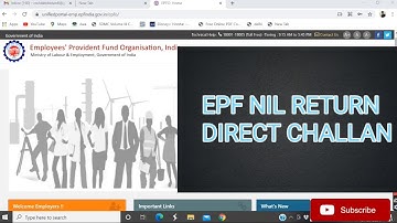 EPF NIL RETURN | PF DIRECT CHALLAN | STARTUP LAWISE | HOW TO