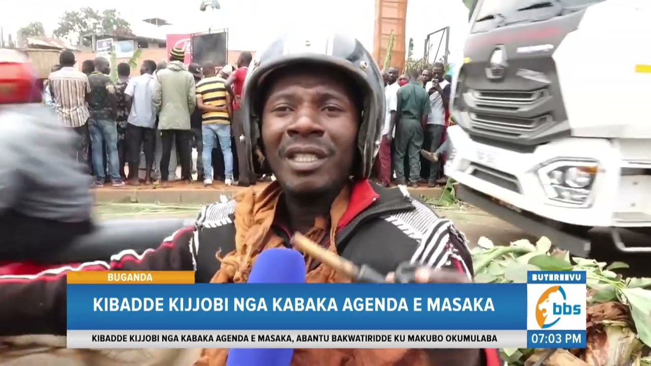Kibadde Kijjobi nga Kabaka Agenda e Masaka, Abantu Bakwatiridde ku Makubo Okumulabako