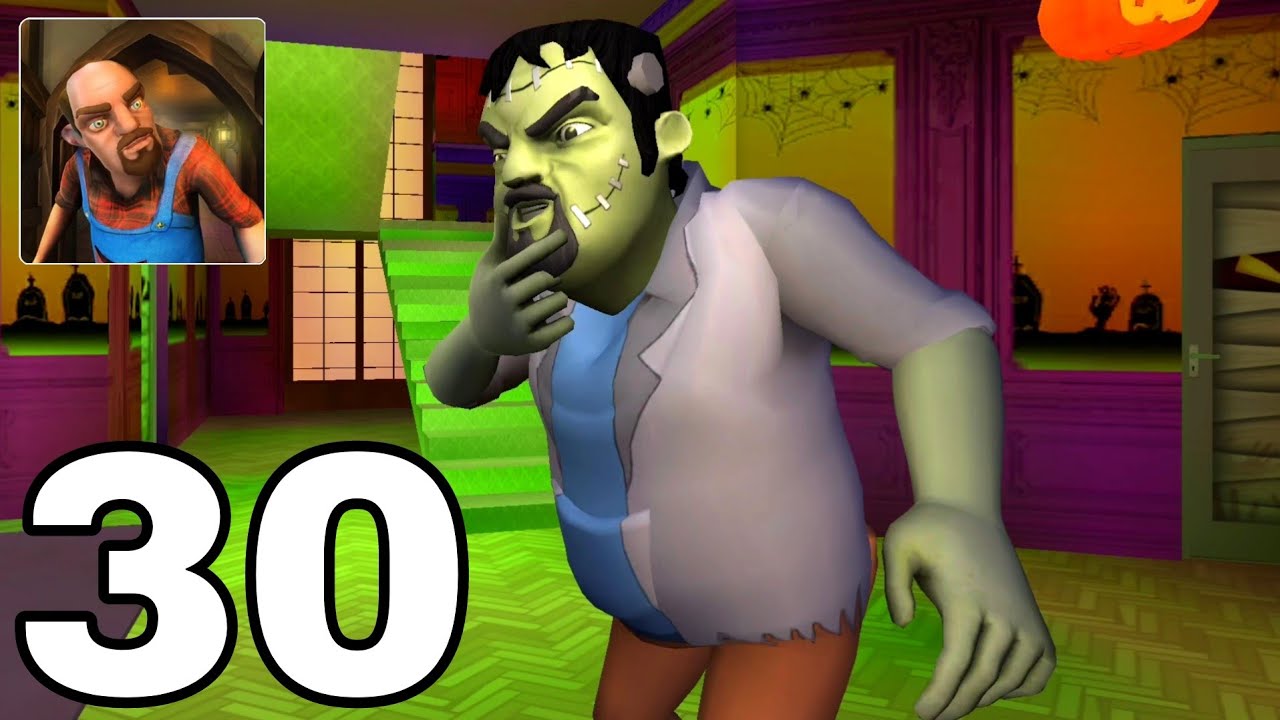 Scary Stranger 3D Spooky Season Chapter Gameplay Part 30