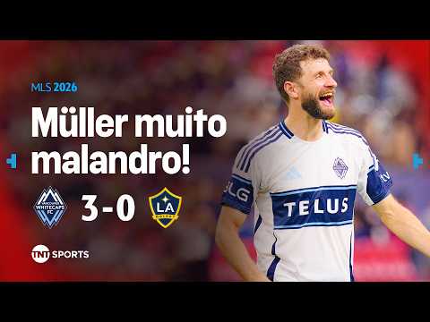 MÜLLER FAZ JOGADA DE MESTRE E É LIDER NA MLS | VANCOUVER WHITECAPS 3 X 0 LA GALAXY