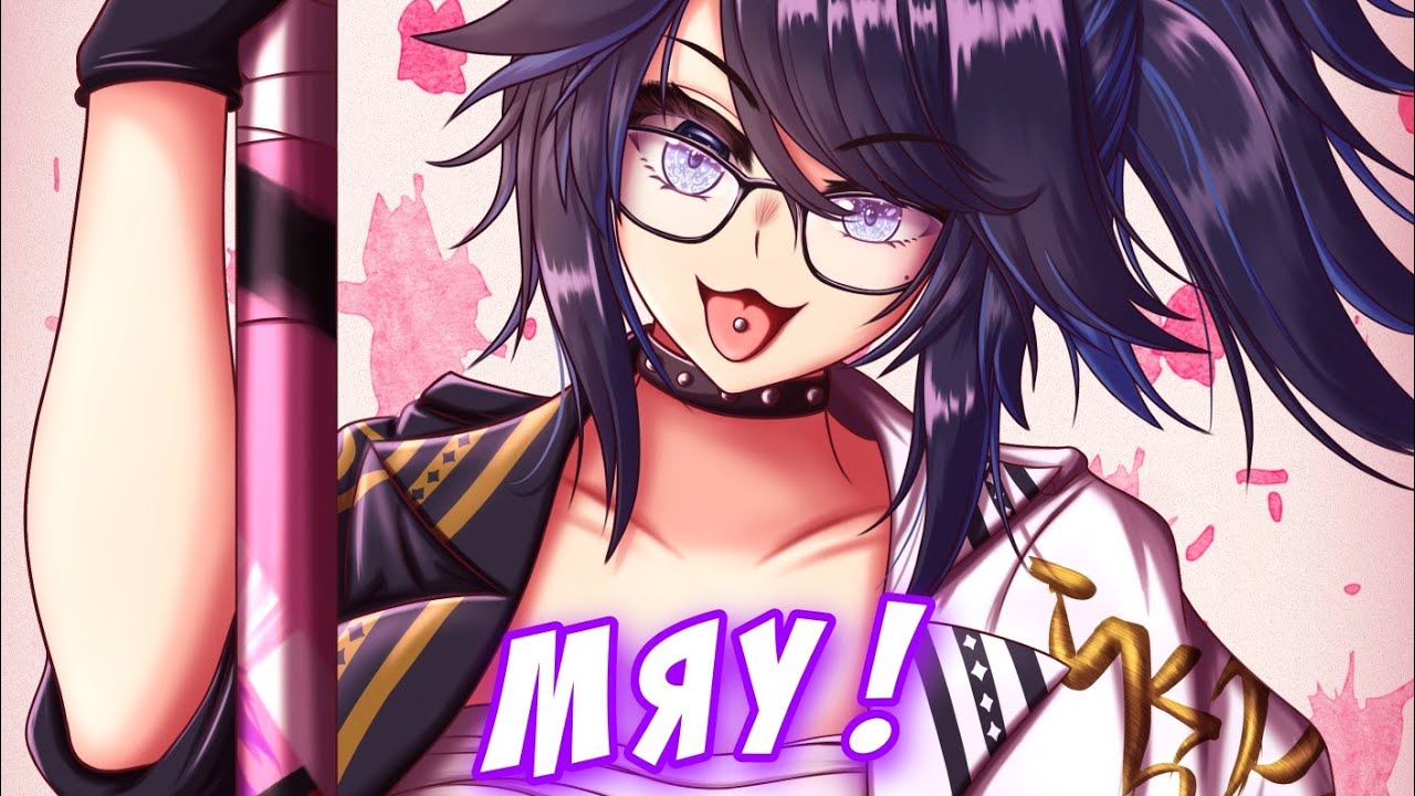 Кошка Ксон забавно мяукает! [kson ONAIR/RU Sub]