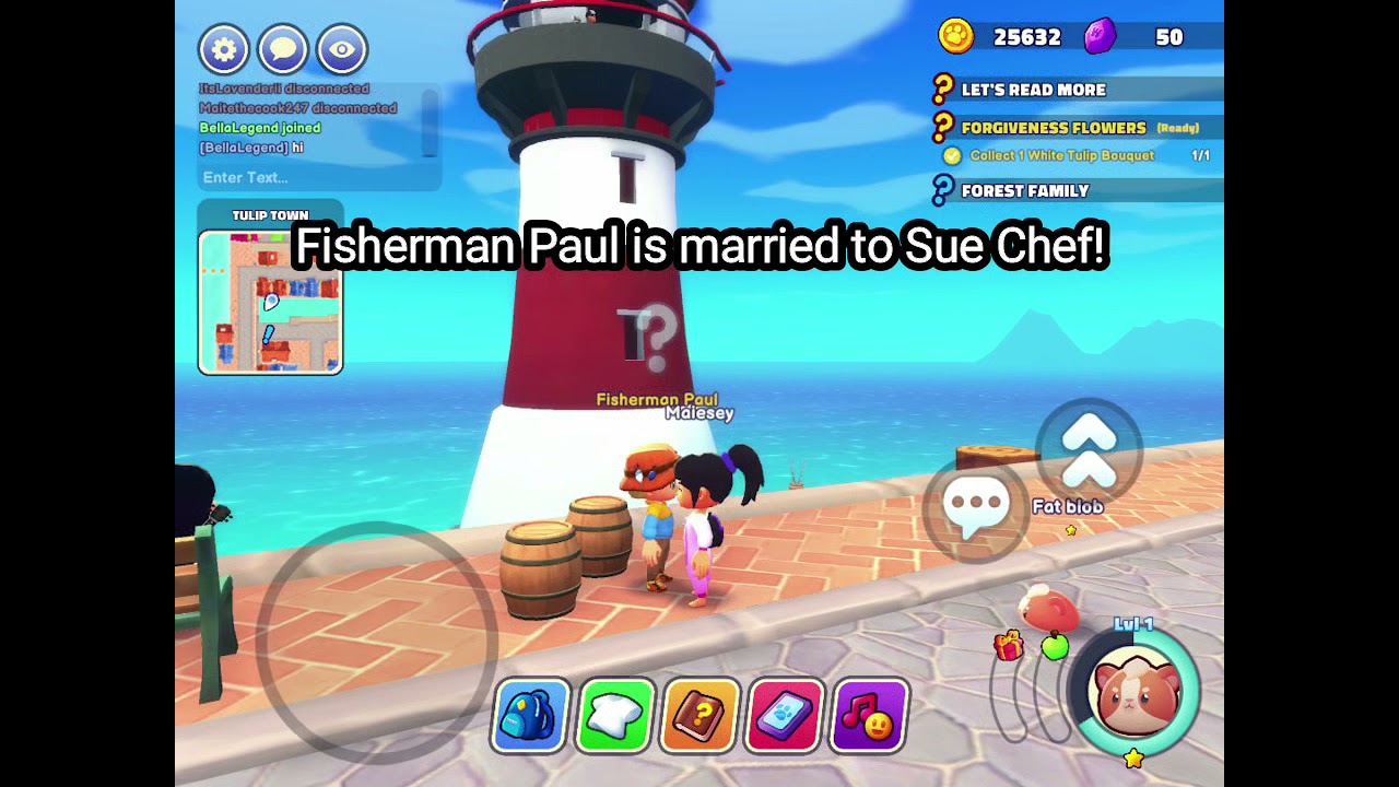 Deliver Flowers to Fisherman Paul’s Wife! | World of Pets Quest: Forgiveness Flowers
