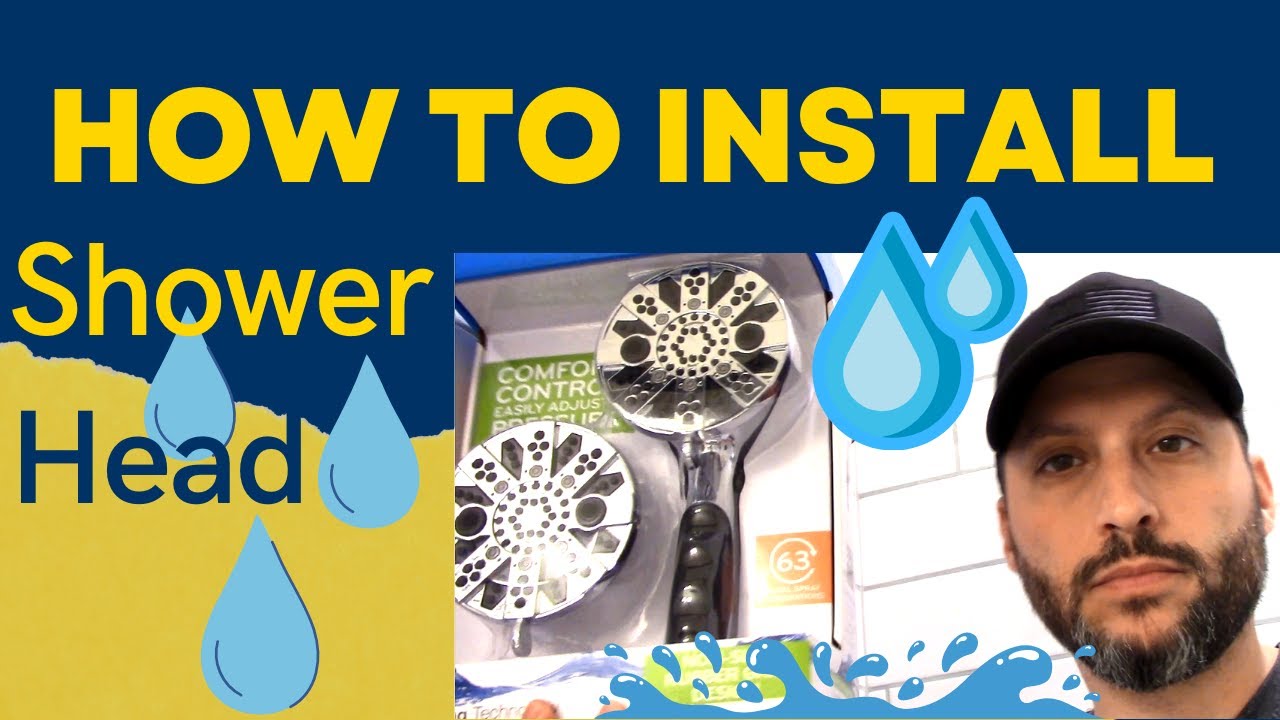 HOW TO INSTALL SHOWER HEAD - YouTube