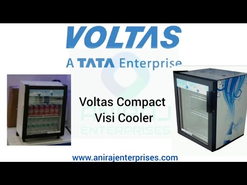 Voltas Compact/Smaller Visi Cooler/Glass Door Fridge,Commercial Refrigerator/Voltas 70 lts Visi