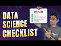 Data Scientist Job-Ready Checklist: Know Where You Stand! 🚀🚀