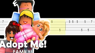 Adopt Me - Roblox Music Night Themeeasy Ukulele Tabs Tutorial