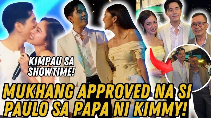 KIM CHIU AT PAULO AVELINO MOVIE PREMIERE NIGHT, INULAN NG PAKILIG! KIMPAU  MAGKASAMA NA SA SHOWTIME! - YouTube