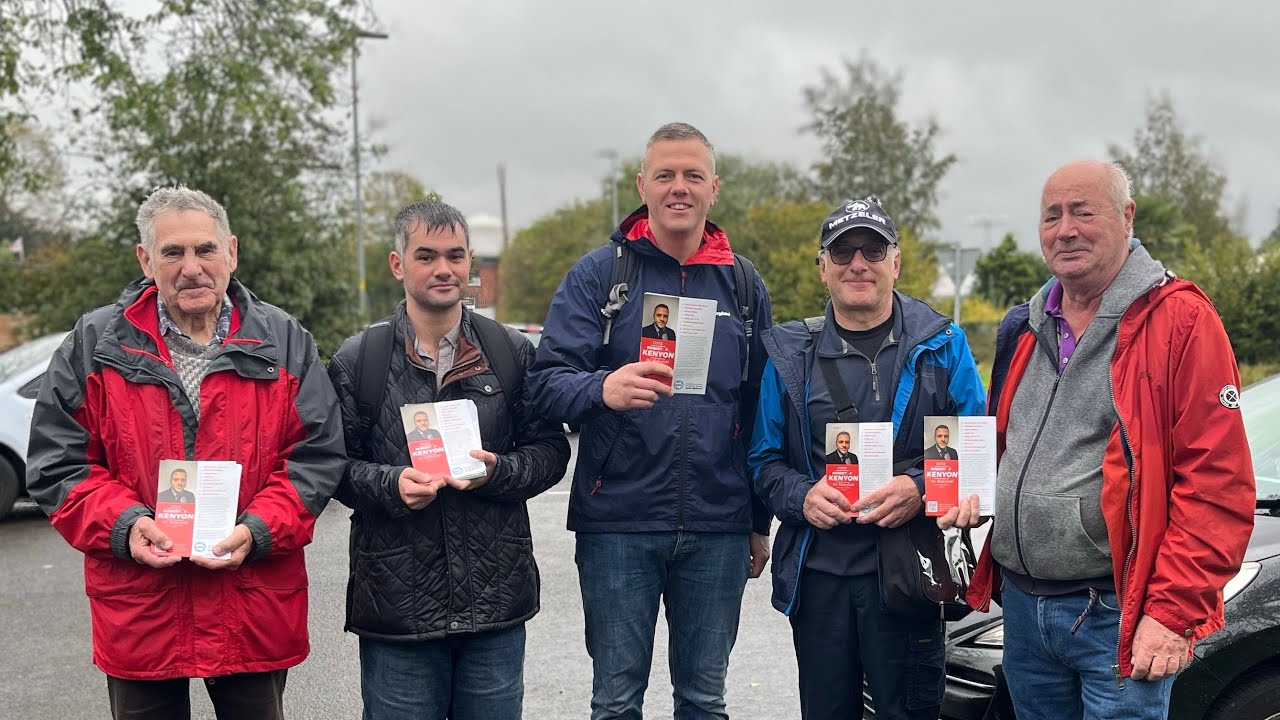 Reform UK - Makerfield - Wigan - Leaflet drop in Hindley Green