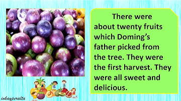 DEVELOPING READING POWER: Exercise 8, The First Caimito Harvest