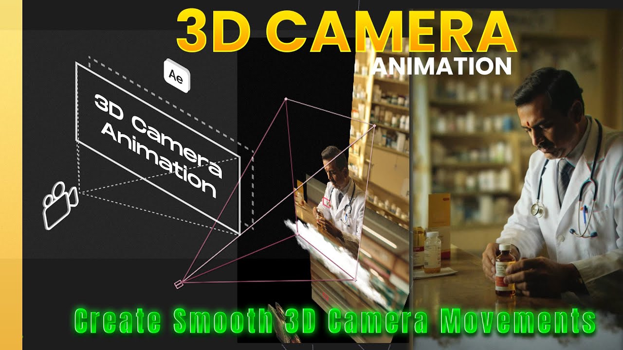 3D Camera Animation in After Effects | Beginners Tutorial in Hindi ...