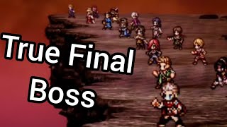 True Final Boss Battle  Octopath Traveler 0